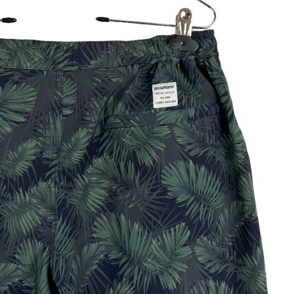 Mosmann Australia Men's Swim Shorts Palm Tropical Jungle Leaves Size Large - Picture 5 of 8